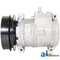 A & I Products Compressor, New, Denso Style w/ Clutch 10.5" x7.5" x7.5" A-RE55422 - alternate 2